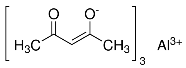 Tris(acetylacetonato)aluminium Chemical Structure